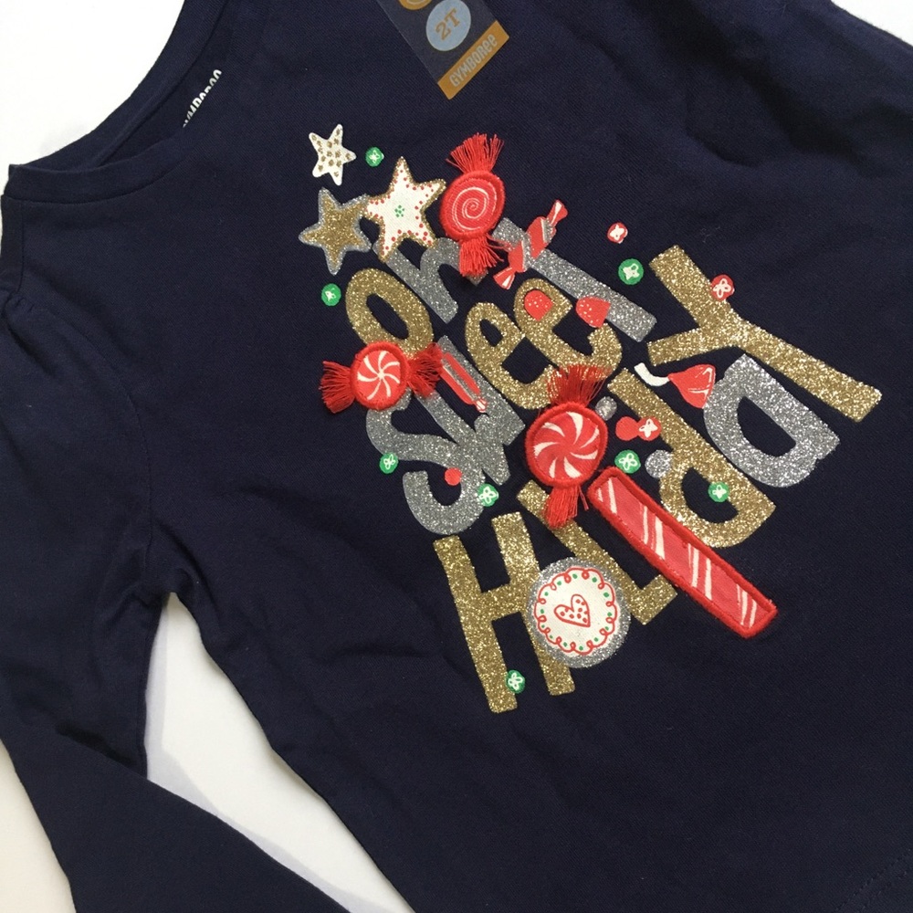 NWT Gymboree 2T Holiday Christmas tree shirt
